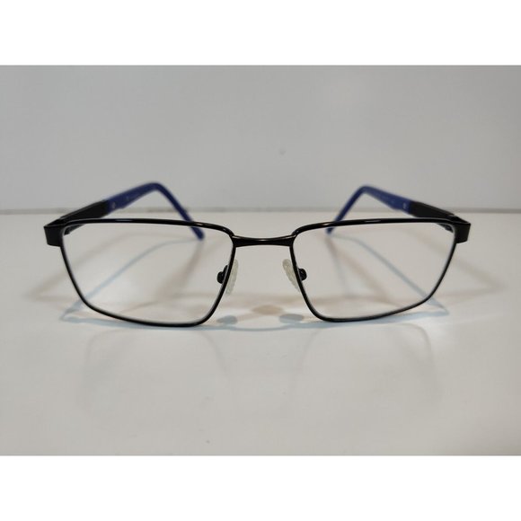 Champion Elite Eyeglasses Frames Only CU2019 C03 Black Blue 56-17-140 - Picture 1 of 6
